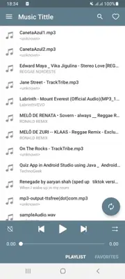 Media Player android App screenshot 3